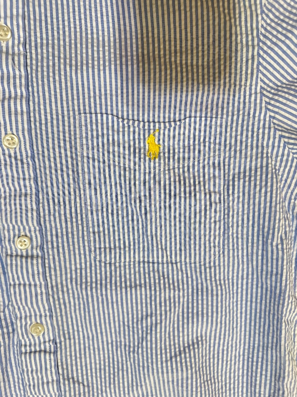 Polo Ralph Lauren Prepster Seersucker Button Shirt S/P - Picture 5 of 7